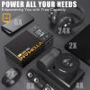 image2025 New Model VTOMAN X1 Jump Starter with Air Compressor Portable Car Battery Jumper Starter 2500A Up to 85L Gas6L Diesel Engine with 150PSI Tire Inflator 12V Lithium Jump Box Booster PackBlack