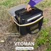 imageVTOMAN Carrying Case Bag for Portable Power Station Jump 600X Black Jump 600X Not Included