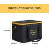 imageVTOMAN Carrying Case Bag for Portable Power Station Jump 600X Black Jump 600X Not Included