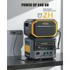 imageVTOMAN FlashSpeed 1500 Power Station 1548Wh Solar Generator 1500W3000W Peak Backup LFP Battery Expandable To 3096Wh Recharge 0100 Within 1 Hour For Electric Backup Blackout EmergencyFlashSpeed 1500 Extra Battery
