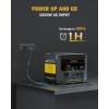 imageVTOMAN FlashSpeed 1500 Power Station 1548Wh Solar Generator 1500W3000W Peak Backup LFP Battery Expandable To 3096Wh Recharge 0100 Within 1 Hour For Electric Backup Blackout EmergencyFlashSpeed 1500200W