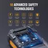 imageVTOMAN V10 Max 5500A Jump Starter with 100W USBC Fast Charger Car Battery Jumper Starter Portable for All Gas or 12L Diesel Engines12V Jump Strart Booster Pack Jump Box Comes with 100W Car Chargeryellow