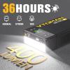 imageVTOMAN X1 Jump Starter with Air Compressor Car Battery Jumper Starter 2500AUp to 85L Gas6L Diesel Engine with 150PSI Auto Tire Inflator 12V Portable Booster Pack Lithium Jump Box ChargerBlackBlack