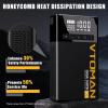 imageVTOMAN X5 Jump Starter with Air Compressor 3500A Portable Car Battery Booster Up to 9L Gas8L Diesel Engines with 160PSI Digital Tire Inflator 12V Lithium Battery Jump box with TypeC Quick ChargeX5Black