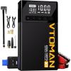 imageVTOMAN X5 Jump Starter with Air Compressor 3500A Portable Car Battery Booster Up to 9L Gas8L Diesel Engines with 160PSI Digital Tire Inflator 12V Lithium Battery Jump box with TypeC Quick ChargeX7Black