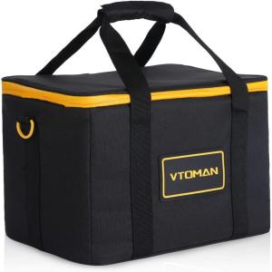 imageVTOMAN Carrying Case Bag for Portable Power Station Jump 600X Black Jump 600X Not Included