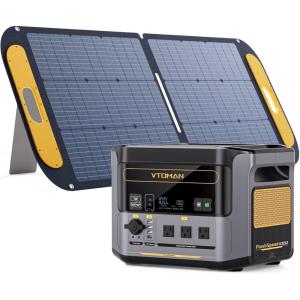 imageVTOMAN FlashSpeed 1000 Portable Power Station UPS LiFePO4 Generator 1000W Peak 2000W 14 OutputPorts Solar Generator for Vehicle Jump Start Emergency Power Outages Outdoor Camping EmergencyFlashSpeed 1000100W