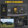 imageVTOMAN Jump 1800 Portable Power Station 1800W Peak 3600W 1548Wh Expandable LiFePO4 Battery Generator with 100W USBC 18W USBC 12V DC Jumpstarter for Power Outages Backup ampamp Outdoor Camping