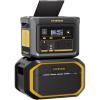 imageVTOMAN FlashSpeed 600 Portable Power Station with 110W Solar Panel 499Wh 600W Peak 1200W LiFePO4 Battery Solar Generator for Home Backup RVs Power Outages Outdoor Camping 2 Separate PackagesFlashSpeed 600Extra Battery