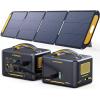 imageVtoman 2376Wh Portable Power Station Bundle with Extra Battery ampamp 110W Solar Panel Included Up to 3000W Solar Generator for Home Backup Offgrid Road Trip RV Camping EmergenciesJump1500X200WExtraBattery