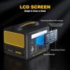 imageVTOMAN 600W Solar Generator with Panels Included 299Wh Durable LiFePO4 Portable Power Station with Up to 1200W AC Outlet Jump Starter 12V DC PD 60W TypeC for Home ampamp RVVan Camping2 ParcelsJump 600X
