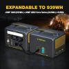 imageVTOMAN 600W Solar Generator with Panels Included 299Wh Durable LiFePO4 Portable Power Station with Up to 1200W AC Outlet Jump Starter 12V DC PD 60W TypeC for Home ampamp RVVan Camping2 ParcelsJump 600XExtra Battery