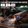 imageVTOMAN V10 Pro 4500A Jump Starter Portable Car Starter All Gas 100L Diesel Engine 12V Lithium Jump Box Battery Booster Power Pack Car Battery Charger Jumper with Type C Quick Charge LED Lights4500AOrange