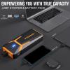 imageVTOMAN V10 Pro 4500A Jump Starter Portable Car Starter All Gas 100L Diesel Engine 12V Lithium Jump Box Battery Booster Power Pack Car Battery Charger Jumper with Type C Quick Charge LED Lights4500AOrange