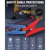 imageVTOMAN V12 3500A Jump Starter 18000mAh Car Battery Booster Pack with 100W AC Outlet for Charging Laptop Powerful 12V Jump Box Power Pack 10L Gas8L Diesel with Jumper Cables QC 30 Output PD 18W