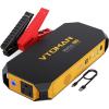imageVTOMAN V12 3500A Jump Starter 18000mAh Car Battery Booster Pack with 100W AC Outlet for Charging Laptop Powerful 12V Jump Box Power Pack 10L Gas8L Diesel with Jumper Cables QC 30 Output PD 18W
