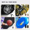 imageVTOMAN Air Inflator Hose Adapter for X1 X5 X6Pro X7 Air Compressors 1968quot Locking Tire Chuck Tube Tire Inflator UniversalSuit for Car Bicycle motorcycle