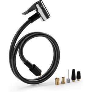 imageVTOMAN Air Inflator Hose Adapter for X1 X5 X6Pro X7 Air Compressors 1968quot Locking Tire Chuck Tube Tire Inflator UniversalSuit for Car Bicycle motorcycle