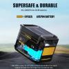 imageVTOMAN FlashSpeed 1500 Portable Power Station with Jumper Cables 1548Wh LiFePO4 Solar Generator ampamp Car Jump Starter Recharge 0100 in 1H 1500W AC OutputInput for Outdoor Home Roadside Rescue1000W
