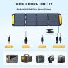 image:imageVTOMAN VS400 Portable Solar Panel 400W 40V 23 Efficiency Foldable Solar Panel w IP67 Waterproof amp MC4 Anderson XT60 DC5521 Adapters amp Adjustable Kickstands OffGrid Power for Home amp CampingVS220 Pro 220W48V