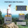 image:imageVTOMAN VS400 Portable Solar Panel 400W 40V 23 Efficiency Foldable Solar Panel w IP67 Waterproof amp MC4 Anderson XT60 DC5521 Adapters amp Adjustable Kickstands OffGrid Power for Home amp CampingVS110 110W19V
