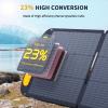 image:imageVTOMAN VS400 Portable Solar Panel 400W 40V 23 Efficiency Foldable Solar Panel w IP67 Waterproof amp MC4 Anderson XT60 DC5521 Adapters amp Adjustable Kickstands OffGrid Power for Home amp CampingVS110 110W19V