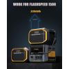 image:imageVTOMAN FlashSpeed 1500 Extra Battery 1548Wh Large Capacity LiFePO4 Battery with BMS Protection for Camping Home Backup Suitable for FlashSpeed 60010001500 Portable Power Station Expand Capacity