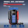 image:imageVTOMAN VL7 6000A Jump Starter Upgraded with LiFePO4 Battery24000mAh Portable Car Battery Booster All Gas10L Diesel12V Jump Box Power Pack with USBATypeC amp DC OutputLED LightEVA Bag
