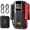 image:imageVTOMAN VL7 6000A Jump Starter Upgraded with LiFePO4 Battery24000mAh Portable Car Battery Booster All Gas10L Diesel12V Jump Box Power Pack with USBATypeC amp DC OutputLED LightEVA Bag