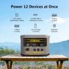 image:imageVTOMAN FlashSpeed 1000 Portable Power Station with Jumper Cables 828Wh LiFePO4 Solar Generator amp Car Jump Starter 1H Fast Charging 2000W Peak for Home Backup Camping Roadside Emergencies2400W400W200W Pro