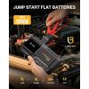 image:imageVTOMAN VL3 Jump Starter Upgraded with LiFePO4 Battery 3000A Portable Car Battery Booster for Up to 70L Gas and 50L Diesel Engines 12V Jump Box with LED Flashlight Jumper Cable Storage BagBlack