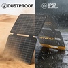 image:imageVTOMAN 40W Solar Panel Foldable Portable Small Solar Panel Charger with USBC and USBA Outputs for Phone Tablet Jump 100FS300 Portable Power Station  Waterproof for Camping HikingBackpacking