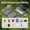 image:imageVTOMAN 40W Solar Panel Foldable Portable Small Solar Panel Charger with USBC and USBA Outputs for Phone Tablet Jump 100FS300 Portable Power Station  Waterproof for Camping HikingBackpacking