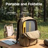 image:imageVTOMAN 40W Solar Panel Foldable Portable Small Solar Panel Charger with USBC and USBA Outputs for Phone Tablet Jump 100FS300 Portable Power Station  Waterproof for Camping HikingBackpacking