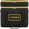 image:imageVTOMAN Small Carrying Case Bag for Portable Power Station Jump 600X amp FlashSpeed 300 600 Black Power Station Not IncludedLarge